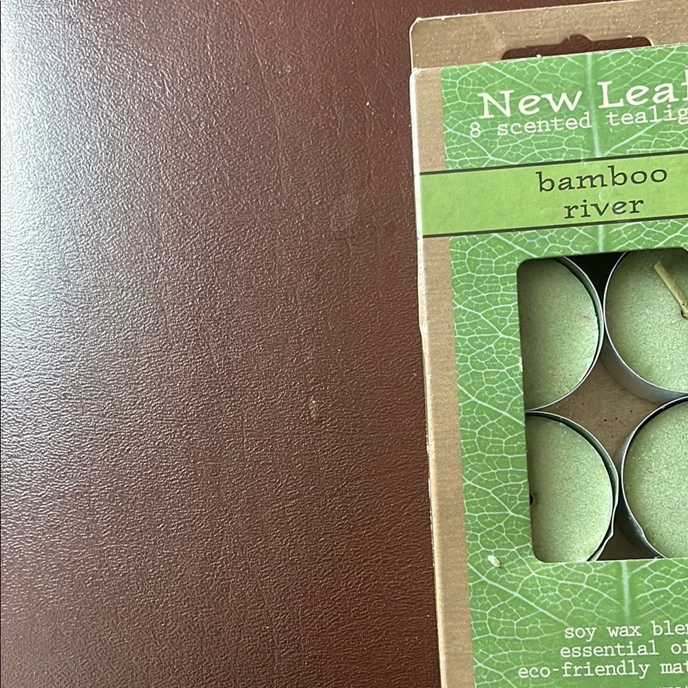 New Leaf Bamboo River Scented Tealights